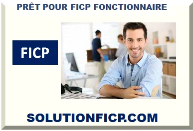 PRÊT FICP POUR FONCTIONNAIRE